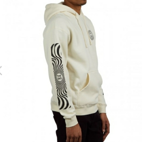 NWT! Spitfire 'The End' Swirl Sleeve Hoodie - Picture 3 of 10